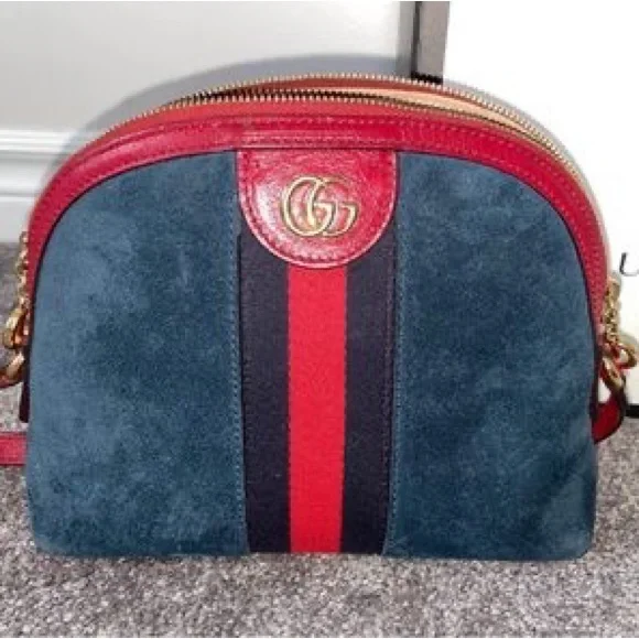Gucci Pre loved Ophidia dome crossbody Serial number 499621001998